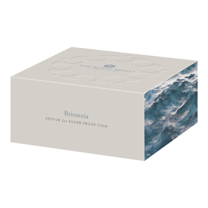 Britannia 2 oz Silver 2025 Proof Coin