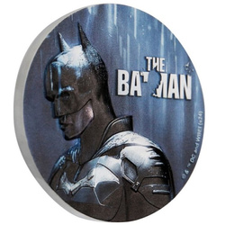 Niue: DC Comics - Batman kolorowany 200 g Srebra 2022 High Relief Antiqued Coin