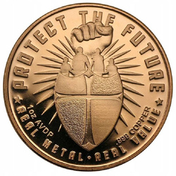 Меден медал Safety in Numbers - Men and Arms 1 oz мед 