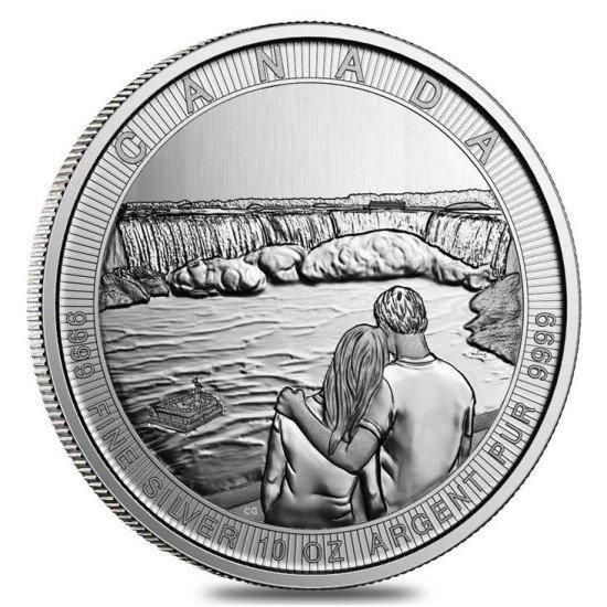 Niagara Falls 10 oz Silver 2017