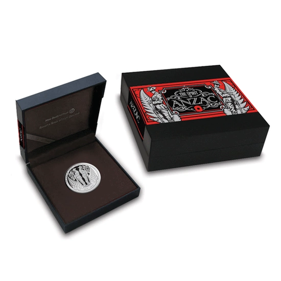 The Spirit of Anzac Premium 1 oz Silver 2015 Proof