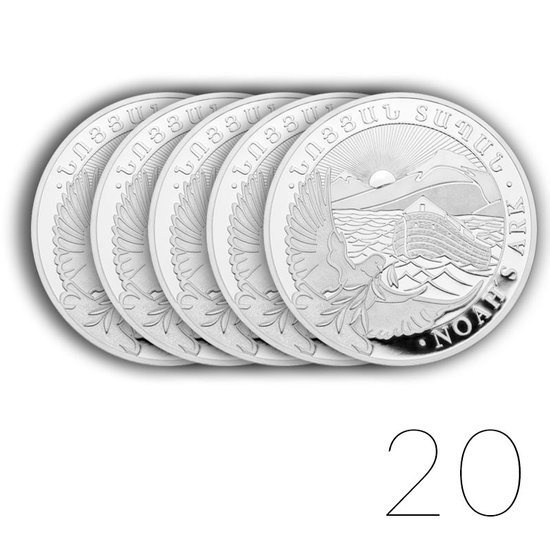 Noah's Ark 1 oz Silber 2021 20 Stück