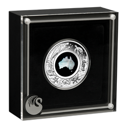 Great Southern Land 1 once d'argent 2021 Proof (pièce en nacre)