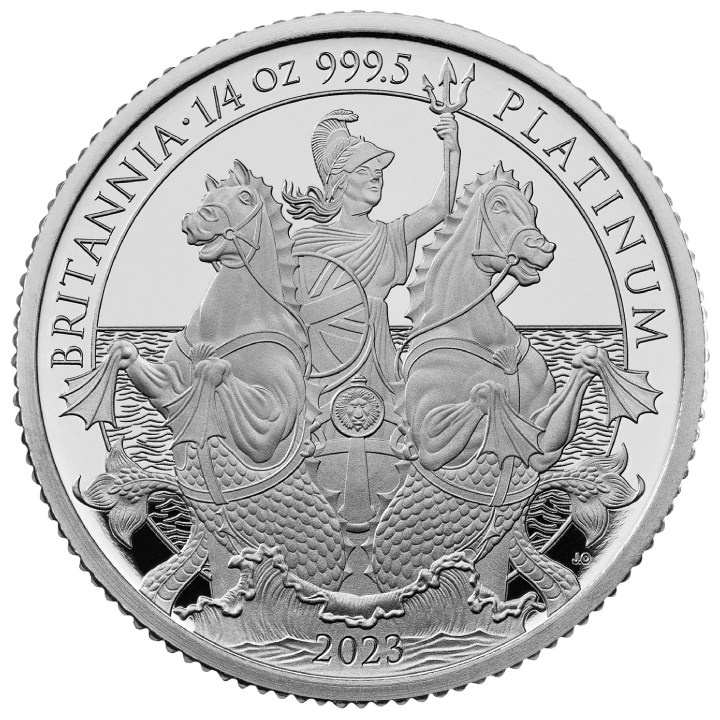 Britannia 1/4 uncia platina 2023 Proof