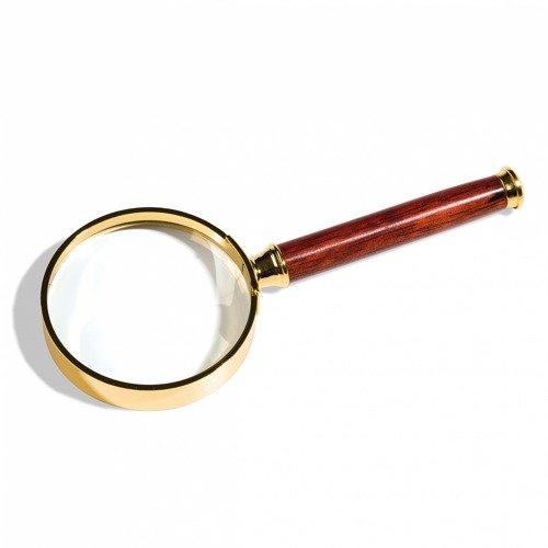 Loupe avec manche Rosewood, grossissement 2x