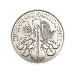 Vídeňský filharmonik 1/25 unce platiny 2022