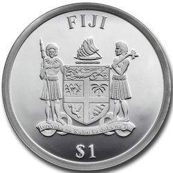 Fiji: Chinese Dragon & Phoenix set of 2 coins - 1 gram Gold & 1 oz Silber 2020 Proof