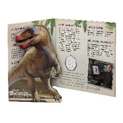 Megalosaurus 8 gramm réz-nikkel 2020