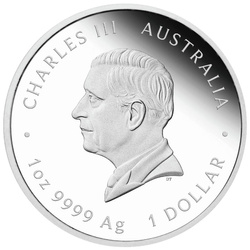 Perth Mint Lunar III – Rok Kozy kolorovaná 1 oz stříbra 2027 Proof