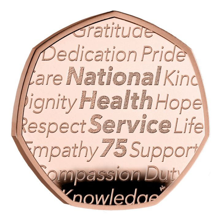 Set di 5 monete Regno Unito Oro 2023 Proof Commemorative Coin