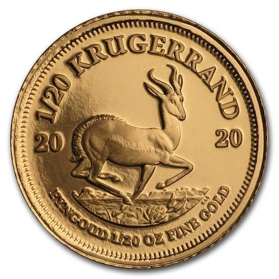 Set di 5 monete Krugerrand 2020 Proof