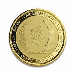 San Vicente y las Granadinas: Pax Et Justitia 1 oz Oro 2020