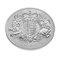 Armoiries royales 10 onces d'argent 2022