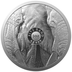 Big Five II: Elephant 1 oz Silver 2021