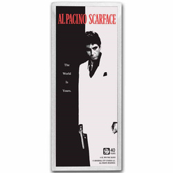 Scarface 40th Anniversary coloured 4 oz Silver Bar