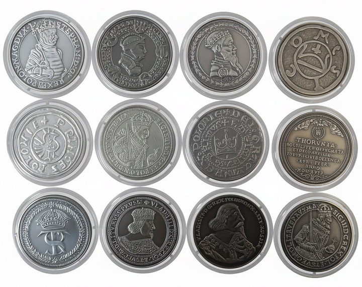Replicas of the Most Valuable Polish Coins - Random Medal from the Series 20 grams Silver