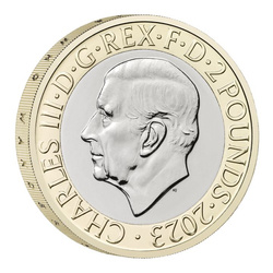 Set 5 monede Marea Britanie Cupronichel 2023 Commemorative Coin