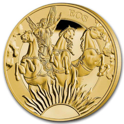 St Helena: Goddesses - Eos and the Horses 1/4 uncji Złota 2023