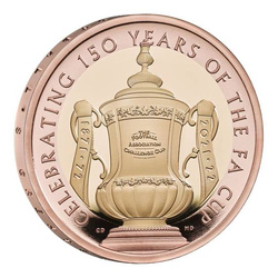 The 150th Anniversary of the FA Cup Gold £2 2022 Proof