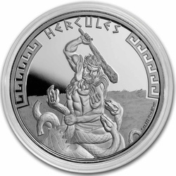 Niue: Heroes of Greek Mythology - Hercules 1 oz Silber 2023