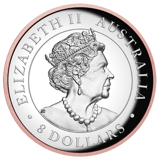 Australian Koala 5 oz Silber 2021 Proof High Relief Gilded Coin