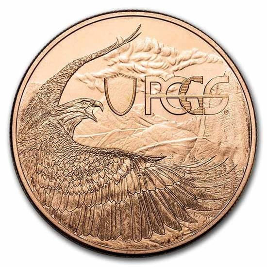 35° anniversario PCGS 1 oncia di rame 2021