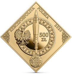 Tysiąclecie koronacji Bolesława Chrobrego 500 zł Złoto 2025 Proof