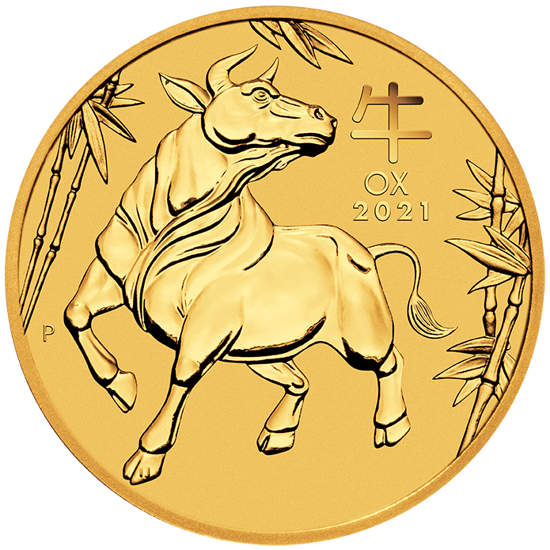 Lunar III: Year of the Ox 1/10 oz Gold 2021