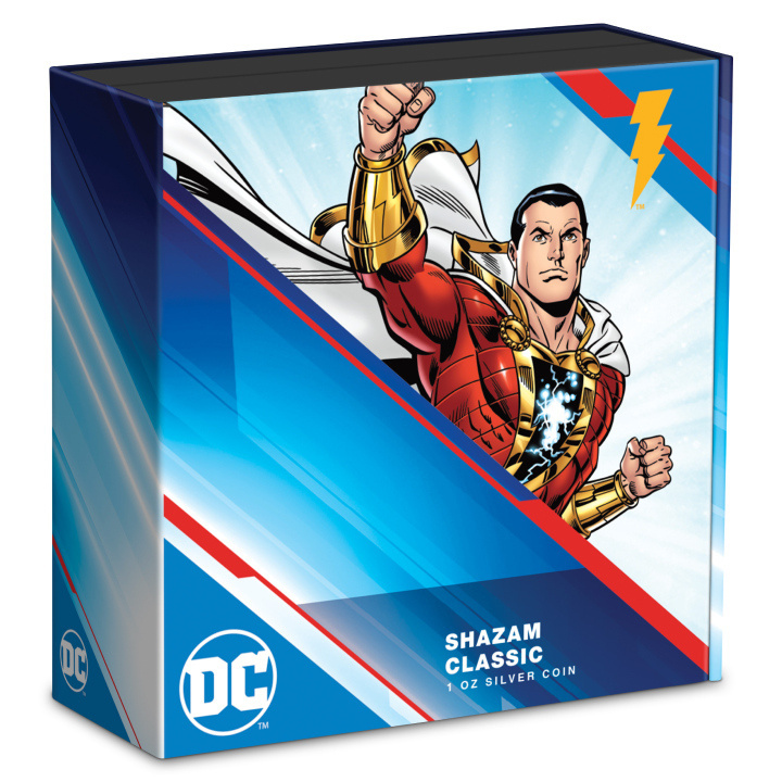 Niue: DC Comics - Shazam 1 oncia d'argento 2023 Proof