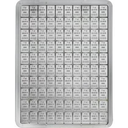 1 g CombiBar Valcambi Silver Bar