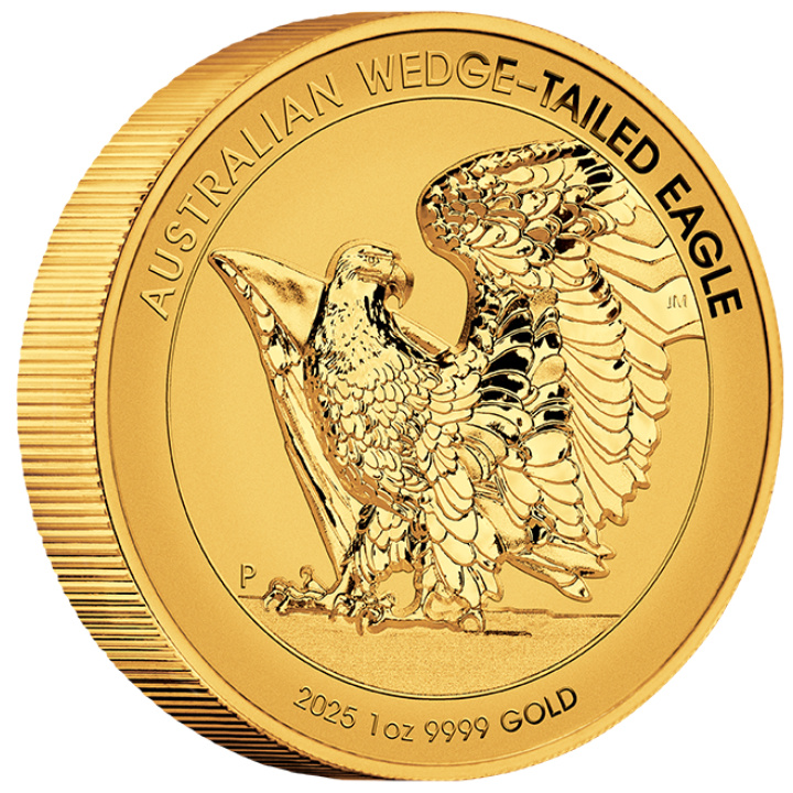 Aquila australiana 1 oncia d'oro 2025 Reverse Proof Ultra High Relief