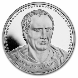 Founders of Liberty: Cicero - Keep & Bear Arms 1 oz Silber Slab
