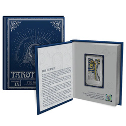 Niue: Tarot Cards – The Hermit coloured 1 oz Silber 2022 Proof