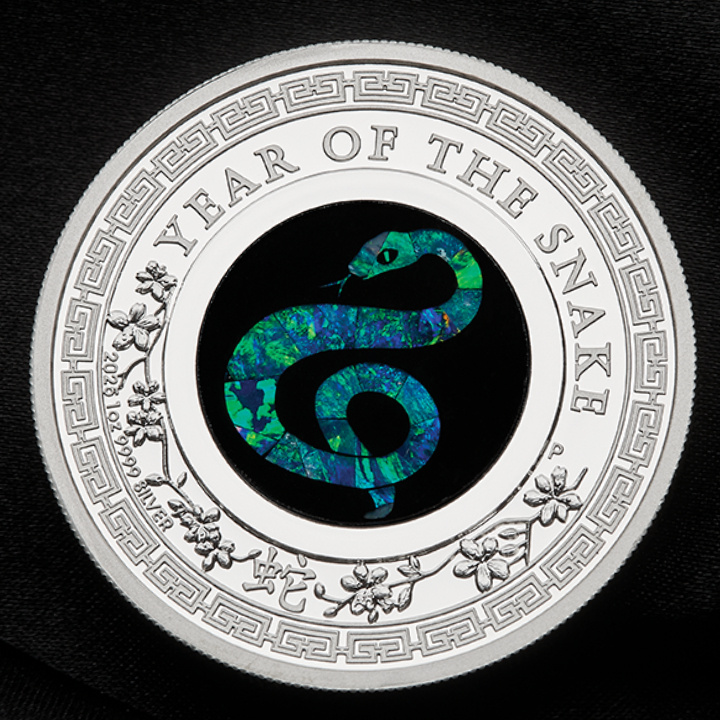 Mincovna Perth: 2025 proof Opál, 1 oz stříbro