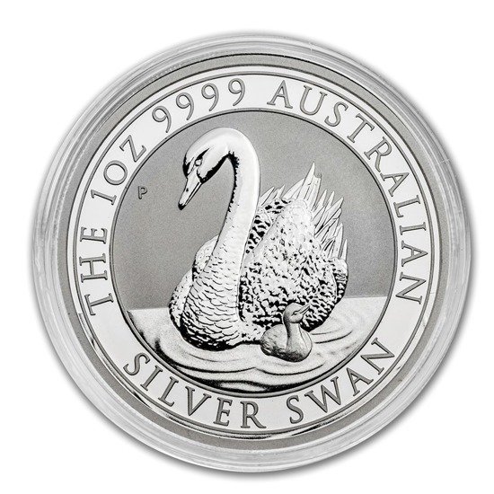Swan 1 uncia ezüst 2018