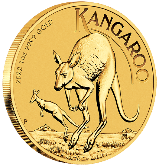Australijski Kangur 1 uncja Złota 2022