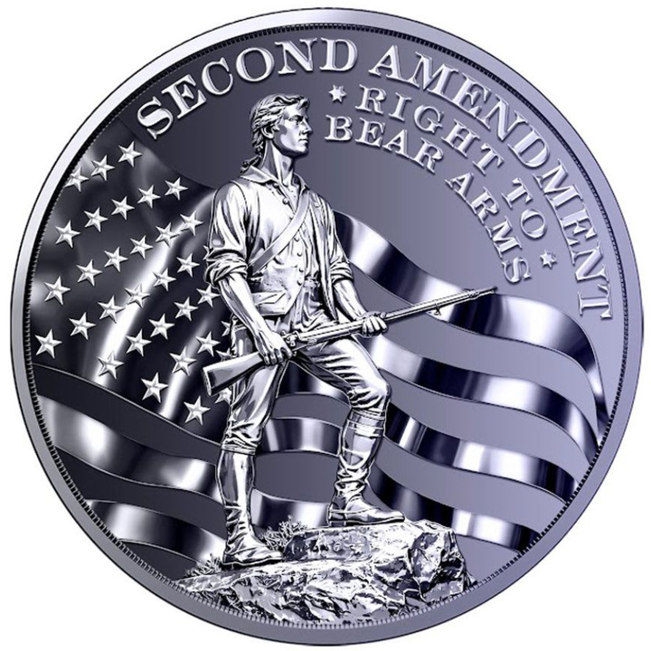 Médaille en Titane Don't Tread on Me 1 once de Titane 2027