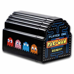 Niue : PAC-MAN GHOST 1 once d'argent 2022 Stackable Shaped Coin