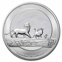 Niue: Disney Lion King Hakuna Matata 1 oz Silber 2021
