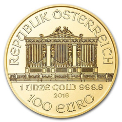 Wiedeński Filharmonik 1 uncja Złota 2019
