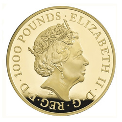 Royal Mint Lunar: Anno del Coniglio 1000 grammi d'oro 2023 Proof