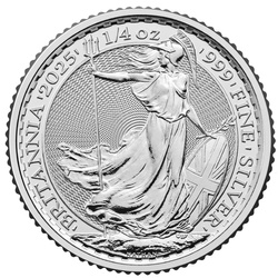 Britannia 1/4 uncia ezüst 2025