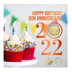 Set Canada: Compleanno 5 monete 2022