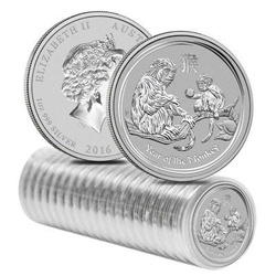 Lunar II: Año del Mono 1 oz Plata 2016