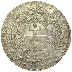 Władysław IV Waza, Talar Elbląg Srebro 1636 (3+) ex. Potocki