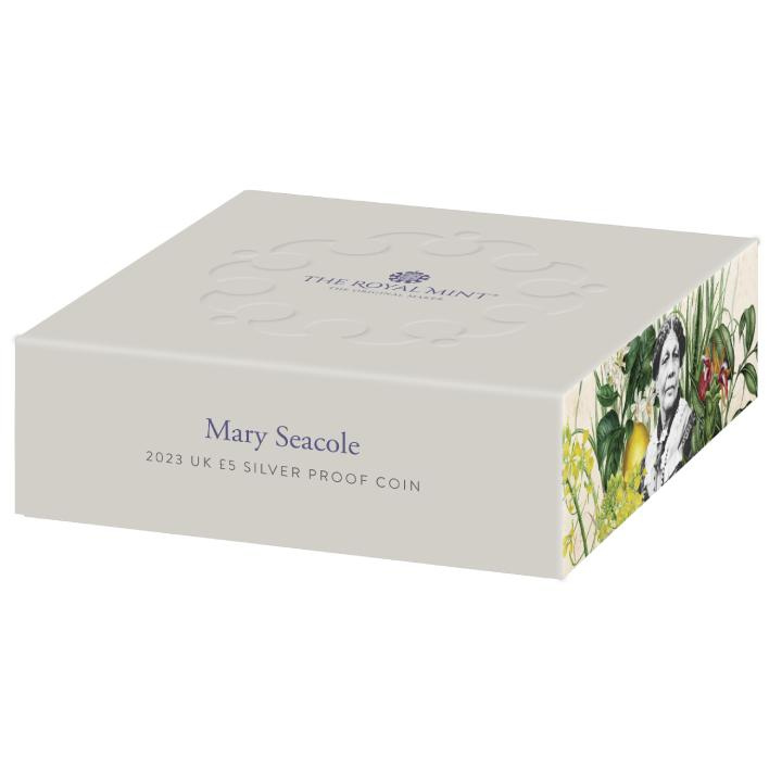 Mary Seacole £5 Argento 2023 Proof