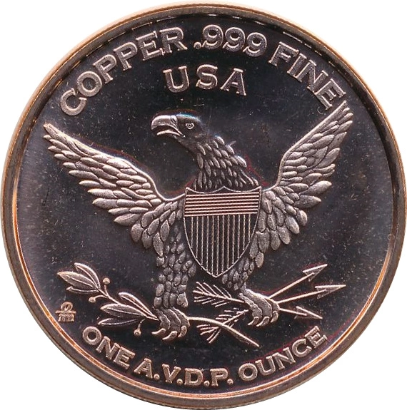 Stegosaurus 1 ounce of copper