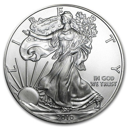 Amerykański Orzeł 1 uncja Srebra 2010