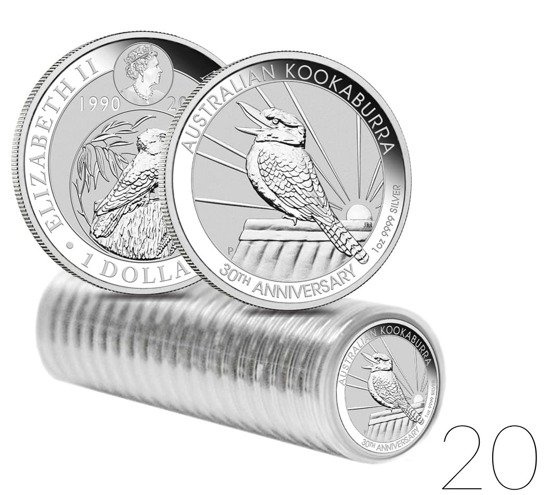 Cucaburra 1 oz Plata 2020 PAQUETE DE 20 PAQUETES
