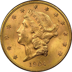 Liberty 20 Dollars Zufälliges Jahr Zustand 2